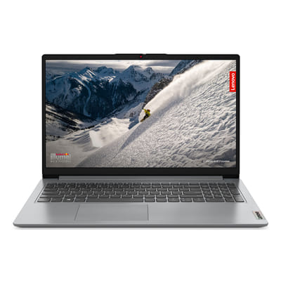 Lenovo IdeaPad 1 15AMN7 AMD Ryzen™ 3 7320U Laptop 39.6 cm (15.6") HD 8 Go LPDDR5-SDRAM 512 Go SSD Wi-Fi 6 (802.11ax) Windows 11 Home Grey