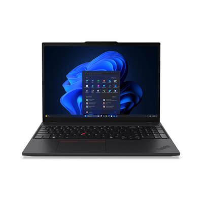 Lenovo ThinkPad T16 Gen 4 (Intel) Intel Core Ultra 7 255U Laptop 40.6 cm (16") WUXGA 16 Go DDR5-SDRAM 512 Go SSD Wi-Fi 6E (802.11ax) Windows 11 Pro French Black