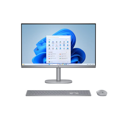 HP OmniStudio X All-in-One 27-cs0002nk Intel Core Ultra 7 155H 68.6 cm (27") 1920 x 1080 pixels Touchscreen All-in-One PC 16 GB DDR5-SDRAM 1 TB SSD Windows 11 Home in S mode Wi-Fi 7 (802.11be) Silver