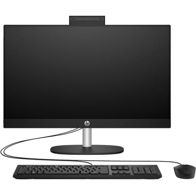 حاسوب مكتبي HP 24 All-in-One AI -cr2003nk Intel Core Ultra 5 225U 60.5 سم (23.8") 1920 x 1080 بكسل حاسوب ككل 16 جيجابايت DDR5-SDRAM 1 تيرابايت SSD ويندوز 11 هوم واي فاي 6 (802.11ax) AI أسود