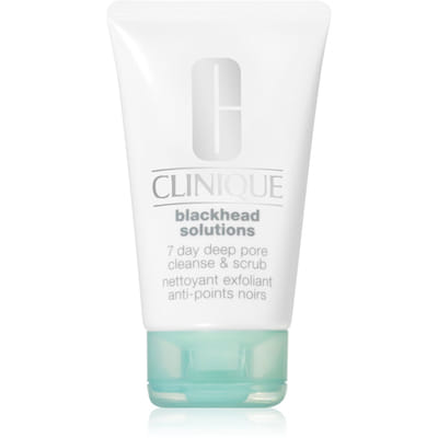 Clinique حلول الرؤوس السوداء 7 أيام تنظيف عميق للبشرة & فرك 125 مل