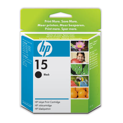 HP 15 original high-capacity black ink cartridge