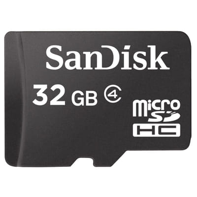 SanDisk microSDHC Card SDSDQM-032G-B35 32 GB Class 4