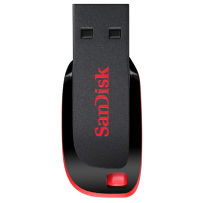 Sandisk Cruzer Blade USB flash drive 32 GB USB Type-A 2.0 Black, Red