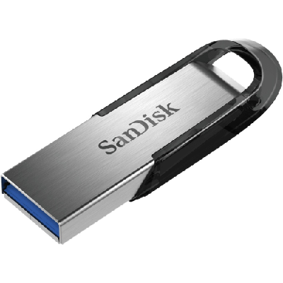 SanDisk ULTRA FLAIR lecteur USB flash 64 Go USB Type-A 3.0 Noir, Argent SanDisk ULTRA FLAIR lecteur USB flash 64 Go USB Type-A 3.0 Noir, Argent