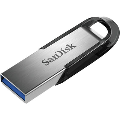 Sandisk Ultra Flair USB Flash Drive 256 Go USB Type-A 3.2 Gen 1 (3.1 Gen 1) Black, Silver