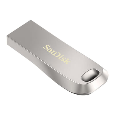 سانديسك الترا لوكس محرك فلاش USB 64 جيجابايت USB نوع-A 3.2 جين 1 (3.1 جين 1) فضي