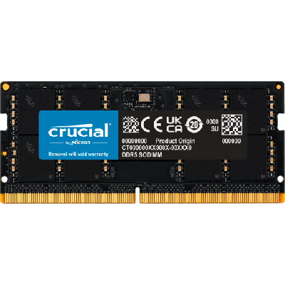 Crucial CT32G48C40S5 Barrette Mémoire 32 Go 1 x 32 Go DDR5 4800 MHz