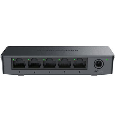 Grandstream Networks GWN7700 unmanaged network switch Gigabit Ethernet (10/100/1000) Black