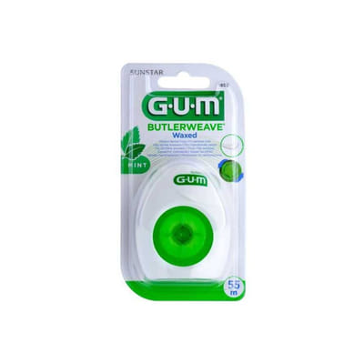 Fil Dentaire 55m Butlerweave Menthe Ciré Gum