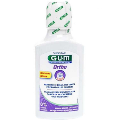 Bain De Bouche Anti-plaque 300ml Ortho Gum Bain De Bouche Anti-plaque 300ml Ortho Gum