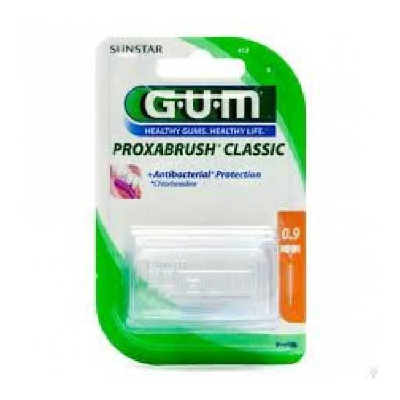 Recharges Brossettes Interdentaires 0.9mm x8 Proxabrush Gum Recharges Brossettes Interdentaires 0.9mm x8 Proxabrush Gum