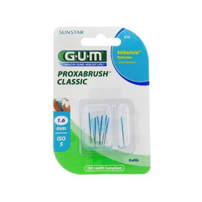 Interdental Brush Refills 1.4mm x8 Proxabrush Gum