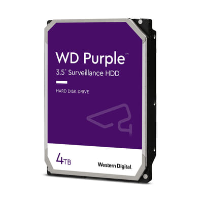 ويسترن ديجيتال 4 تيرابايت بنفسجي 3.5" SATA III (WD40PURZ)