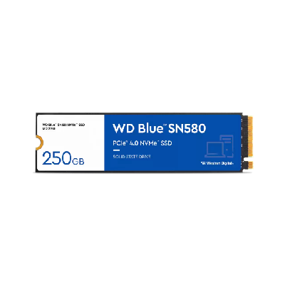 Western Digital Blue SN580 M.2 2 To PCI Express 4.0 TLC NVMe