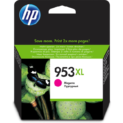 HP 953XL Cartouche d’encre magenta grande capacité authentique
