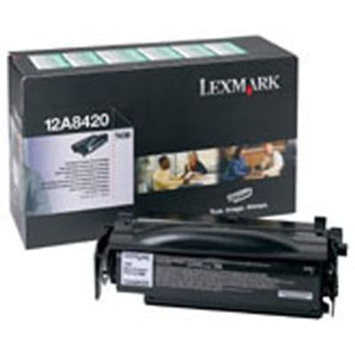 Lexmark T430 خرطوشة طباعة برنامج الإرجاع تونر أصلي أسود
