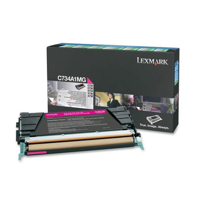 Lexmark C734A1MG خرطوشة تونر أصلية ماجنتا