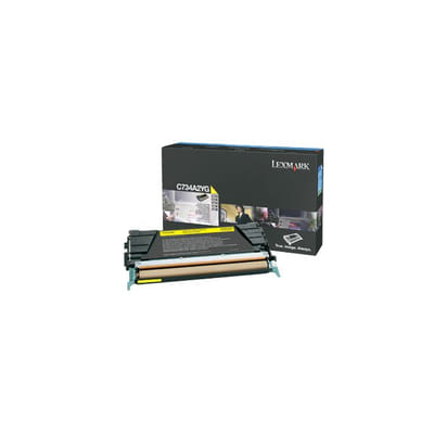 Lexmark C734A2YG Original toner cartridge Yellow