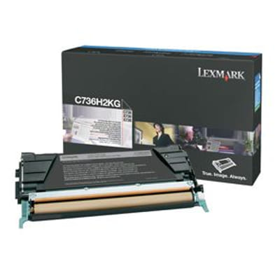 Lexmark C736H2KG Original Black Toner Cartridge