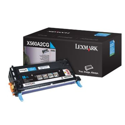 Lexmark X560A2CG Original Cyan Toner Cartridge