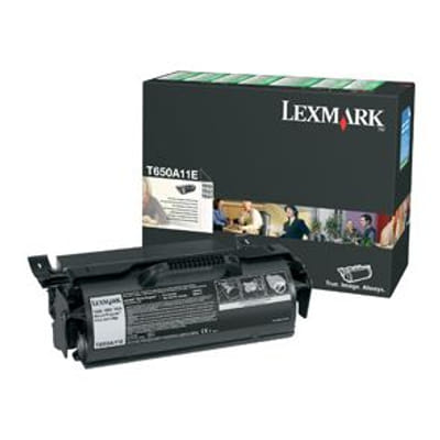 ليكسمارك T650A11E خرطوشة حبر أصلية سوداء