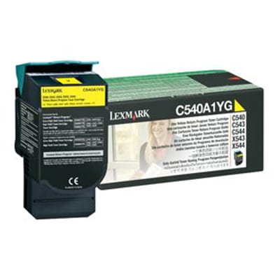 ليزمارك C540A1YG خرطوشة حبر أصفر أصلية