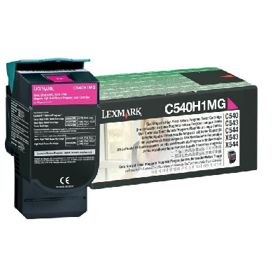Lexmark C540H1MG Cartouche de toner Original Magenta Lexmark C540H1MG Cartouche de toner Original Magenta