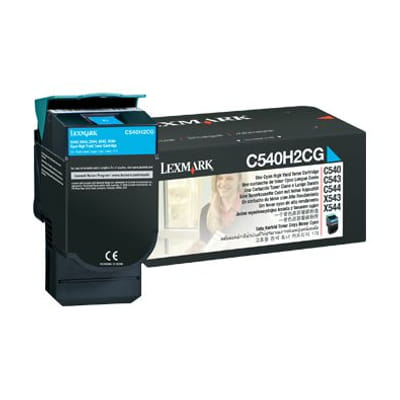Lexmark C540H2CG Original Cyan Toner Cartridge