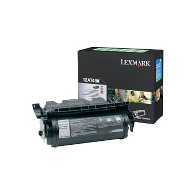 Lexmark 12A7460 Original Black toner cartridge