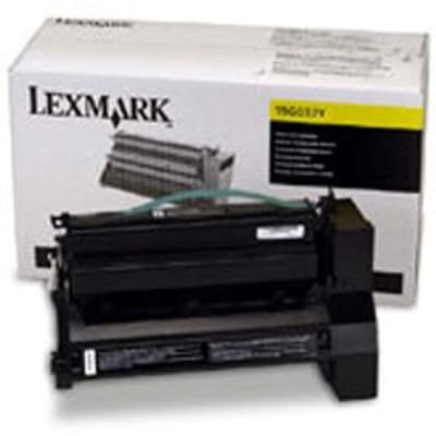 Lexmark C752, C762 Yellow High Yield Print Cartridge Cartouche de toner Original Jaune