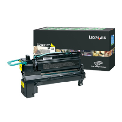 Lexmark C792X1YG Cartouche de toner Original Jaune Lexmark C792X1YG Cartouche de toner Original Jaune