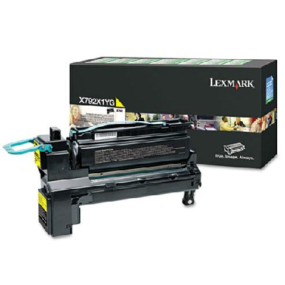 Lexmark X792X1YG Cartouche de toner Original Jaune