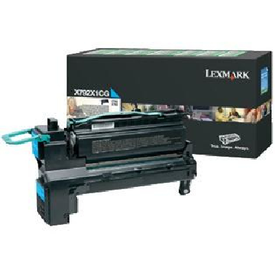 Lexmark X792X1CG Cartouche de tonerOriginal Cyan Lexmark X792X1CG Cartouche de tonerOriginal Cyan