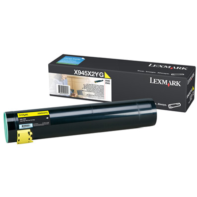 Lexmark X945X2YG Cartouche de tonerOriginal Jaune Lexmark X945X2YG Cartouche de tonerOriginal Jaune
