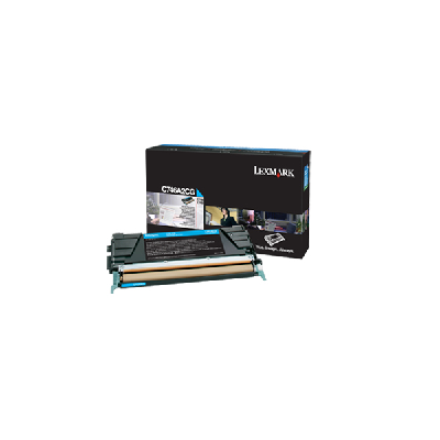Lexmark C746A2CG Cartouche de tonerOriginal Cyan