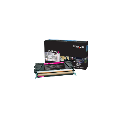 Lexmark X748H2MG Cartouche de tonerOriginal Magenta Lexmark X748H2MG Cartouche de tonerOriginal Magenta