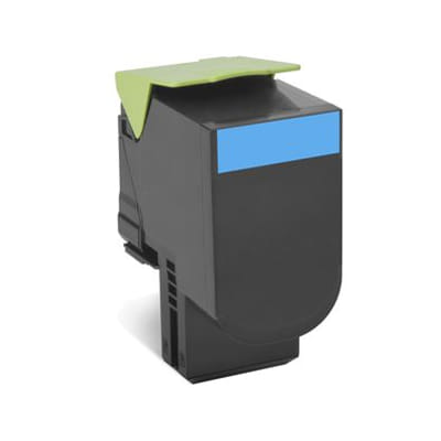Lexmark 70C8XC0 Original Cyan Toner Cartridge