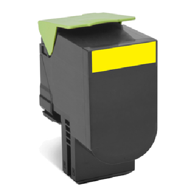 Lexmark 80C8HY0 Cartouche de toner Original Jaune Lexmark 80C8HY0 Cartouche de toner Original Jaune
