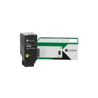 Lexmark 81C8XY0 Cartouche de toner 1 pièce(s) Original Jaune