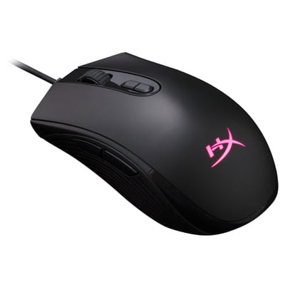 هايبر إكس Pulsefire Core فأرة مريحة للاستخدام باليدين USB نوع A ضوئية 6200 DPI