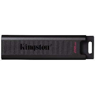 Kingston Technology DataTraveler Max lecteur USB flash 256 Go USB Type-C 3.2 Gen 2 (3.1 Gen 2) Noir