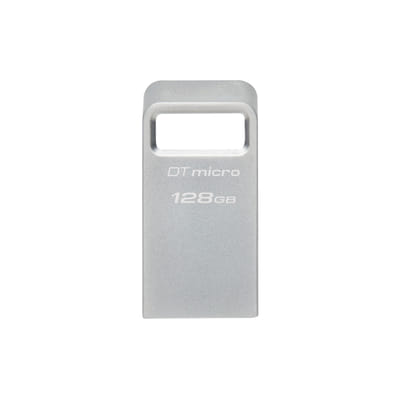 كينجستون تكنولوجي داتا ترافيلر 128 جيجابايت مايكرو 200 ميجابايت/ثانية معدن USB 3.2 جين 1