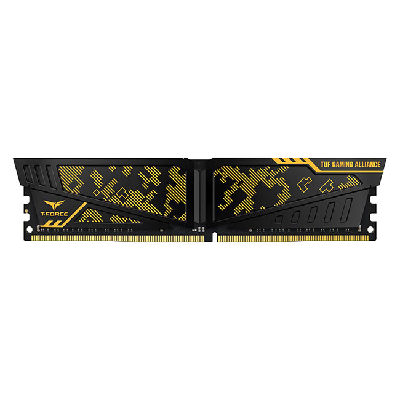 Team Group T-FORCE VULCAN TUF Gaming Alliance TLTYD416G3200HC16CDC01 Barrette Mémoire 16 Go 2 x 8 Go DDR4 3200 MHz Team Group T-FORCE VULCAN TUF Gaming Alliance TLTYD416G3200HC16CDC01 Barrette Mémoire 16 Go 2 x 8 Go DDR4 3200 MHz