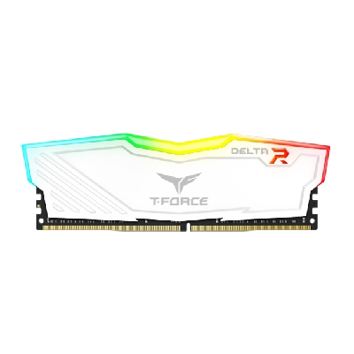 Team Group T-FORCE DELTA RGB TF4D416G3200HC16CDC01 Barrette Mémoire 16 Go 2 x 8 Go DDR4 3200 MHz Team Group T-FORCE DELTA RGB TF4D416G3200HC16CDC01 Barrette Mémoire 16 Go 2 x 8 Go DDR4 3200 MHz