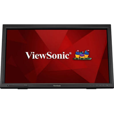 Viewsonic TD2423 شاشة مسطحة للكمبيوتر 59.9 سم (23.6") 1920 x 1080 بكسل فول اتش دي LED شاشة تعمل باللمس متعددة المستخدمين أسود