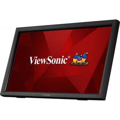 Viewsonic TD2423 شاشة مسطحة للكمبيوتر 59.9 سم (23.6") 1920 x 1080 بكسل فول اتش دي LED شاشة تعمل باللمس متعددة المستخدمين أسود