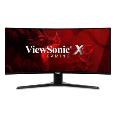 فيو سونيك VX Series VX3418-2KPC 34" LED واسع كواد HD 1 مللي ثانية أسود
