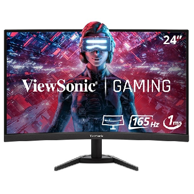 Viewsonic VX Series VX2418C 24&quot; LCD 1 ms Noir