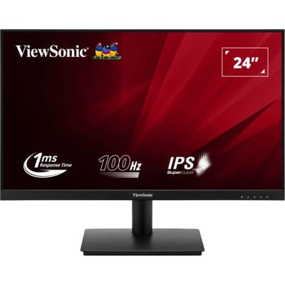 Viewsonic VA240-H شاشة مسطحة للكمبيوتر 61 سم (24") 1920 x 1080 بكسل Full HD LED أسود